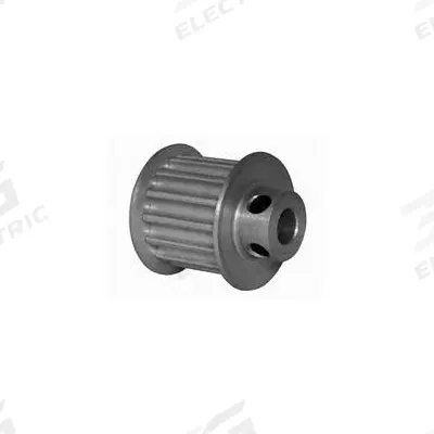 Dayton Timing Pulley: Modified Curvilinear, Fixed, For GT Timing Belt Section - GT Section Fixed-Bore Timing Pulleys with Hub