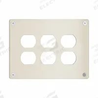 LEGRAND Wall Plate: Duplex Outlet, 3 Gang, Ivory, Jumbo Size (MPN WSP33D2IVYPS). Key specifications — Brand: LEGRAND; Material: Stainless Steel; Includes: Allen Head Screws.