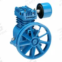 JENNY Air Compressor Pump: Splash Lubricated, 1 Stage, 2 hp, 6.7 cfm @ 150 psi, Flywheel Included (MPN KU-PUMP). Key specifications — attr51096: 6.7 cfm @ 150 psi; attr51094: Yes; attr51077: KU-PUMP; attr51080: JENNY.