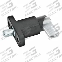 JW WINCO Cam Action Spring Latch with Mounting Flange: 12 mm Plunger Wd, 14 mm Plunger Projection (MPN 722.2-12-20-B-SW). Key specifications — Brand: JW WINCO; Indexing Orientation: Parallel.