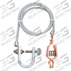 APPROVED VENDOR Bonding and Grounding Wire: Alligator Clip/C-Clamp, 5 ft, PVC, Clear (MPN 18231). Key specifications — Conductor Material: Carbon Steel; Connector Types: Alligator Clip; Clamp Opening Span: C-Clamp 3/4 in; Brand: APPROVED VENDOR; Wire Length: 5 ft; Manufacturer Part Number: 18231.
