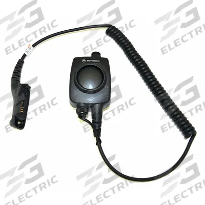 MOTOROLA Push-to-Talk Switch: Fits Motorola, For APX Series, Black - Motorola-Compatible Audio Accessories