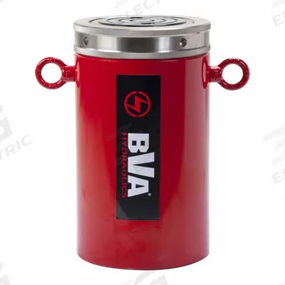 BVA HYDRAULICS Lock Nut Hydraulic Rams: 150 ton Nominal Capacity, 8 in Nominal Stroke Lg - General Purpose Lock Nut Rams
