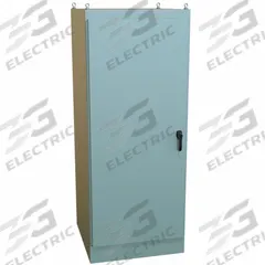 HAMMOND Electrical Enclosure: Steel, 90 in x 36 in x 36 in, NEMA 12, Solid Cover, Hinged (MPN 1418YY36). Key specifications — Brand: HAMMOND; Closure Method: Handle; Knockouts: Not Included.