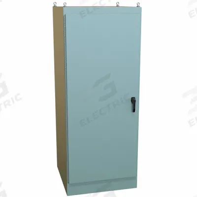 HAMMOND Electrical Enclosure: Steel, 90 in x 36 in x 36 in, NEMA 12, Solid Cover - Steel Dust-Tight Enclosures