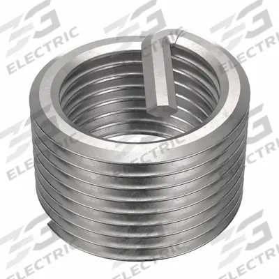 HELI-COIL Helical Insert: Tanged Tang Style, Free-Running, M14-1.25 Thread Size, Plain - Free-Running Tanged Helical Inserts