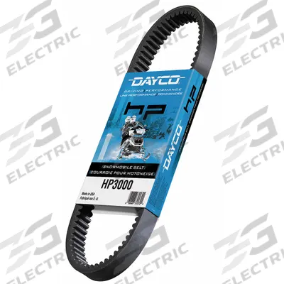 DAYCO Automotive Drive Belt: V-Belt, Metric V-Belt Belt, 33 mm Top Wd, 26° Angle - HP Series Metric V-Belts