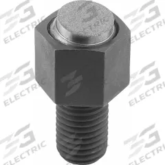 KIPP Threaded Gripper w/Diamond Pad: Diamond Grit over SS, M24, 40 mm Thread Lg, 25 mm Pad Dia (MPN K0289.524X040). Key specifications — Brand: KIPP.