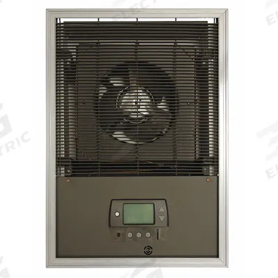 MARKEL Recessed Electric Wall-Mount Heater: 4000 W, 208V AC, Three Phase, 208V AC - Large Recessed Electric Wall Heaters with Occupancy Sensor
