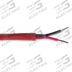 CAROL Fire Alarm Cable: 1,000 ft Cable Lg, Plenum, Plenum, PVC, PVC, Red, PVC, 2 Conductors, 0 Pairs (MPN E3612S.30.03). Key specifications — Brand: CAROL; Conductor Gauge: 16 AWG; Jacket Material: PVC; Shielding Material: Foil; Solid/Stranded: Solid.