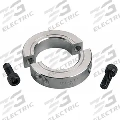 RULAND MANUFACTURING Shaft Collar: 2-Piece, Inch, Round, Clamp-On, 2 11/16 in Bore Dia, Aluminum (MPN SP-43-A). Key specifications — attr671628: RULAND MANUFACTURING.
