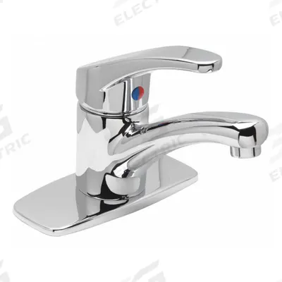ZURN Low Arc Bathroom Faucet: AquaSpec, Cast Brass, Chrome Finish, 1.5 gpm Flow Rate - Single-Post Handle Bathroom Faucets
