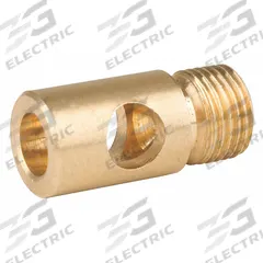 GUARDAIR Air Gun Nozzle: Brass, 29/32 in Extension Lg, 1/8 in Thread Size, Brass, Focused (MPN LZRN02). Key specifications — attr66384: Focused; attr66393: Brass; attr66401: Yes.