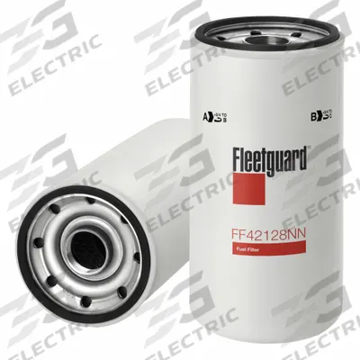 FLEETGUARD Automotive Fuel Filter: 14 5/16 in Overall Lg, 3 15/16 in Outside Dia - Spin-On Fuel Filters