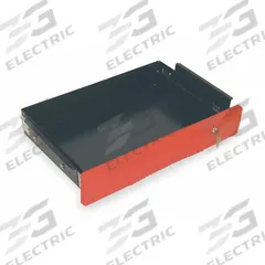 RUBBERMAID COMMERCIAL PRODUCTS Utility Cart Drawer: For FG452010/FG454600/FG454610, 40 lb Cap, Red (MPN FG459300RED). Key specifications — Material: Plastic; Color: Red; Finish: Unfinished; For Use With Mfr. Model Number: FG454600; Manufacturer Part Number: FG459300RED; Brand: RUBBERMAID COMMERCIAL PRODUCTS; For Use With Grainger Item Number: 4DFV4; Accessory Type: Extension Drawer.