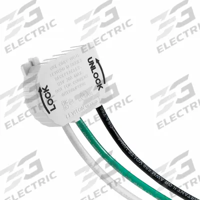 LEVITON Receptacle Wiring Module: Lev-Lok - Snap-In Wiring Modules