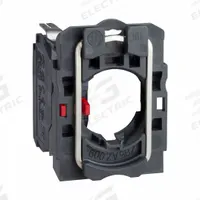 SCHNEIDER Contact Block: 22 mm Panel Mounting Size, 1NC, Momentary, ZB5 Series, Faston Connector (MPN ZB5AZ1023). Key specifications — Switch Action: Momentary; Terminal Connection Type: Faston Connector; Brand: SCHNEIDER; Compatible with Series: ZB5.
