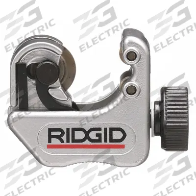 RIDGID Tubing Cutter: 3/16 in – 15/16 in OD Cutting Capacity, Auto Feed, 7 in Tool Lg - Metal Tubing Compact Cutters