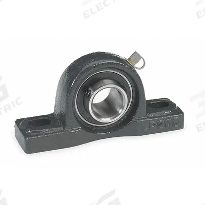 Dayton Pillow Block Bearing: 1 3/16 in Bore, Cast Iron, Set Screws - General Purpose Pillow Block Ball Bearings