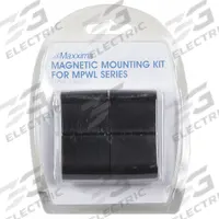 MAXXIMA Mounting Kit: Mounting Kit, Black, Aluminum, 3 in Lg, 5 1/2 in Ht, 1 in Wd (MPN MPWL-MAGKIT). Key specifications — Color: Black; Brand: MAXXIMA; Material: Aluminum; Product Type: Mounting Kit.