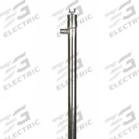 FINISH THOMPSON Drum Pump Tube: Fixed, 316 Stainless Steel, 1 1/2 in Inlet Size, 13 psi Max Pressure (MPN DTTS008). Key specifications — Brand: FINISH THOMPSON; Discharge Connection Type: Hose Barb.