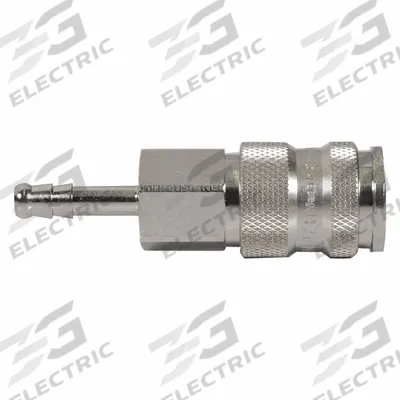 PARKER Quick Connect Socket: 1/4 in Body Size, 1/4 in Hose Fitting Size, Ball - Industrial Interchange Brass Quick-Connect Air Coupling Bodies
