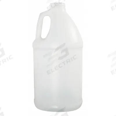 APPROVED VENDOR Jug: 3.84 L Capacity - mL, 38-400 mm Screw Closure Size, Screw On Cap - Round Jugs