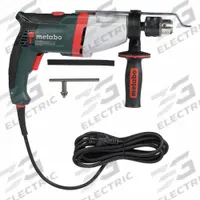 METABO Hammer Drill: Corded, 1/2 in Chuck, 13/16 in Concrete Capacity, 1,000 RPM_2,800 RPM, 120V AC (MPN SBEV 1000-2). Key specifications — attr1256227: Keyed; attr1256251: 120V AC; attr1256225: METABO.