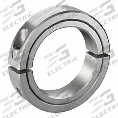 RULAND MANUFACTURING Shaft Collar: 2-Piece, Inch, Round, Clamp-On, 2 5/16 in Bore Dia, 303 (MPN SP-37-SS). Key specifications — attr671628: RULAND MANUFACTURING.