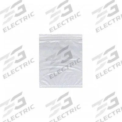 APPROVED VENDOR Reclosable Bag: 2 mil Thick, 6 in Wd, 8 in Lg, Hang Hole Not Included - Single-Zip Reclosable Poly Bags