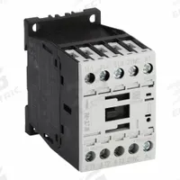 EATON IEC Magnetic Contactor: Non-Reversing, 3 Poles, 3NO Contacts, 12 A, 24V DC Coil (MPN XTCE012B01TD). Key specifications — Brand: EATON; Integrated Surge Suppression: Yes.