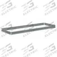 TENNSCO Shelf: 36 in x 15 in, 1,000 lb Load Capacity, Gray, Shelf (MPN ZBES-3615). Key specifications — Includes: (4) Beams; Shelf Configuration: Single Straight; Color: Gray; Frame Material: Steel; Brand: TENNSCO; Frame Finish: Zinc Plated; Product Type: Shelf.