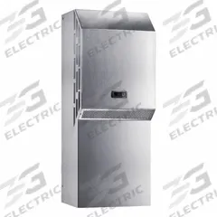 RITTAL Enclosure Air Conditioner: 5,459 BtuH, Corrosion-Resistant & Washdown, Cooling Only, 400/460V (MPN 3305544). Key specifications — Brand: RITTAL; Mounting Type: Wall Mount; Operation Mode: Cooling Only; Operating Voltage: 400/460V.