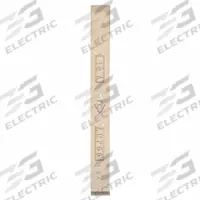 AMPCO Scraper: Bld. Mat. Nickel Copper, Hdl. Mat. Nickel Copper, Stiff, Straight Bld. Shape (MPN S-10AG). Key specifications — attr1004902: AMPCO; attr1012057: Full; attr1014703: Nonsparking Metal; attr1017570: Standard End; attr1029655: Straight; attr1034073: Bevel/ Offset.