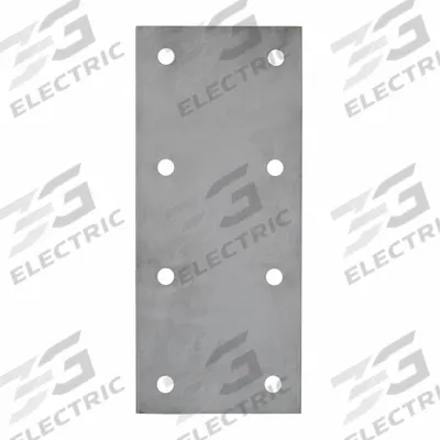 BUYERS PRODUCTS Trailer Plate: 16 in Overall Lg, 7 in Overall Wd, 16 in Ht, 1 in Thick (MPN TNP716750100) - Fleet and Vehicle Maintenance