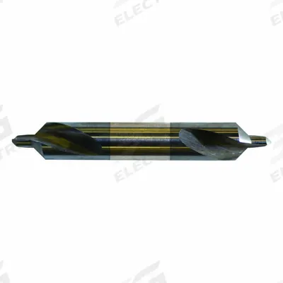 KEO Center Drill: Plain Type, #5/0, 90°, 1 1/4 in Overall Lg - Plain-Tip Center Drills