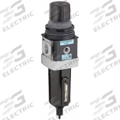 WILKERSON Filter-Regulator: B28 Series, 3/4 in NPT, 235 cfm, 5 micron, 0 psi to 125 psi, Aluminum (MPN B28-06-FL00B). Key specifications — attr109419: WILKERSON; attr109429: Aluminum; attr109463: No; attr109467: Nitrile; attr109468: B28.