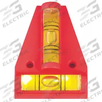 JOHNSON LEVEL Cross Check Level: Nonmagnetic, 2 1/4 in x 1 7/16 in x 3/16 in, Plastic, Hanging Hole (MPN 125). Key specifications — attr939369: Plastic; attr934741: JOHNSON LEVEL; attr986192: Acrylic.