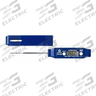 COMARK Digital Thermometer: -58°F to 300°F /10°C to 148.9°C, ±2°F @ -58 to 300°F - NSF-Rated Digital Pocket Thermometers