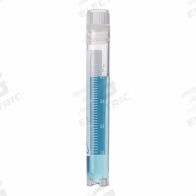 APPROVED VENDOR Cryogenic Vial: Cryogenic, Polypropylene, 5 mL, 12.2 mm Body Dia, Sterile - Plastic Cryogenic Vials