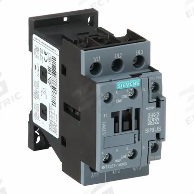 Siemens Magnetic Contactor: Non-Reversing, 3 Poles, 3NO Contacts, 32 A - Non-Reversing IEC Contactors