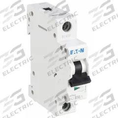 EATON IEC Supplementary Protector: 10 A Amps, 48V DC, 15kA at 240/415V AC, Lug, FAZ, 277/480V AC, B (MPN FAZ-B10/1-SP). Key specifications — Brand: EATON; Terminal Connection: Lug; DC Voltage Rating: 48V DC; Max. AIR Rating: 15kA at 240/415V AC; Series: FAZ; AC Voltage Rating: 277/480V AC; Curve Type: B.