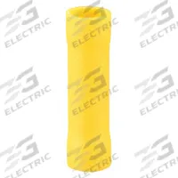 GRAINGER Butt Splice Connector: Yellow, Vinyl, For Wire Size 12 AWG – 10 AWG, 600 V, Pack Qty 50 (MPN 4FRL5). Key specifications — Brand: GRAINGER.