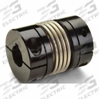 RULAND MANUFACTURING Bellows Coupling: 1 1/4 in Bore Dia 1, 25 mm Bore Dia 2, 10,000 RPM Max Speed (MPN BCK44-1-1/4"-25MM-A). Key specifications — attr666189: Yes; attr666180: Stainless Steel; attr85397: RULAND MANUFACTURING; attr666234: Inch to Metric Bore; attr923681: Different Bore Dimensions.