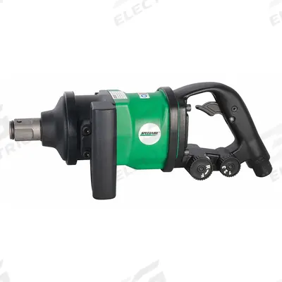 SPEEDAIRE Air Impact Wrench: Compact, 1 in Drive, D-Handle, Square, 1/2 in Female NPT Air Inlet - D-Handle Air-Powered Impact Wrenches with Standard Anvils