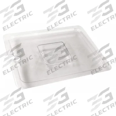 CRESTWARE Pan Cover: Full Size, NSF Certified, 1 in Overall Dp - Steam Table Pan Covers