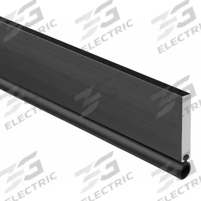 NATIONAL GUARD Door Weatherstripping: Bulb Insert, 6 ft Lg, 1 11/16 in Wd - Metal Leaf Weatherstripping
