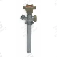 APPROVED VENDOR Sillcock: Quarter-Turn, Brass, Chrome, Aluminum, 1/2 in Inlet Connection Size, NPT (MPN 104-827HC). Key specifications — Brand: APPROVED VENDOR; Design: Standard; Body Material: Brass; Handle Material: Aluminum; Color/Finish: Chrome; Handle Type: Quarter-Turn; Inlet Connection Type: NPT; Product Type: Sillcock.