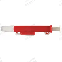 APPROVED VENDOR Manual Pipette Controller: 25 mL Capacity - Max, Non-Sterile, 1 Channels (MPN PPMP25). Key specifications — Brand: APPROVED VENDOR; Pipettor Type: Manual Controller; Product Type: Manual Pipette Controller; Sterility: Non-Sterile; Material: Plastic; Channel Type: Single Channel; Color: Red.