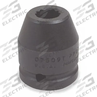 PROTO Impact Socket: 3/4 in Drive Size, SAE, 7/8 in Socket Size, 12-Point, Std - 3/4" Drive Impact Sockets
